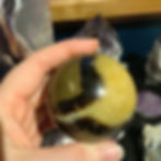 2.25 inch Septarian sphere crystal ball at metaphysical crystal shop