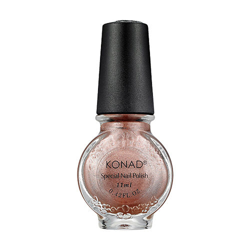 Highly pigmented nail stamping polish for crisp, high-definition nail art and long-lasting colour