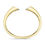 Thumbnail: .54ctw Diamond Capped Bangle