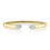 Thumbnail: .54ctw Diamond Capped Bangle