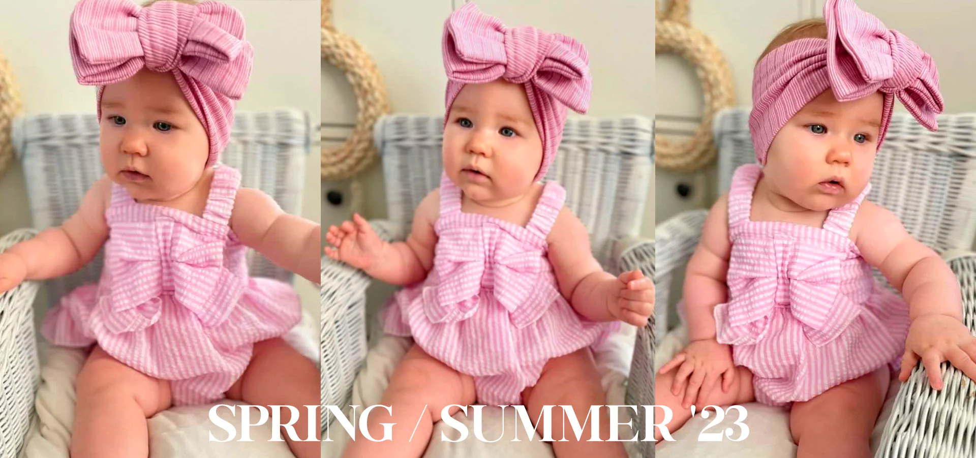 Girl baby In pink Dress