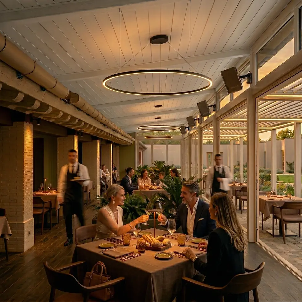 Studio LUMI Brings Ca' della Nave Restaurant into Operation