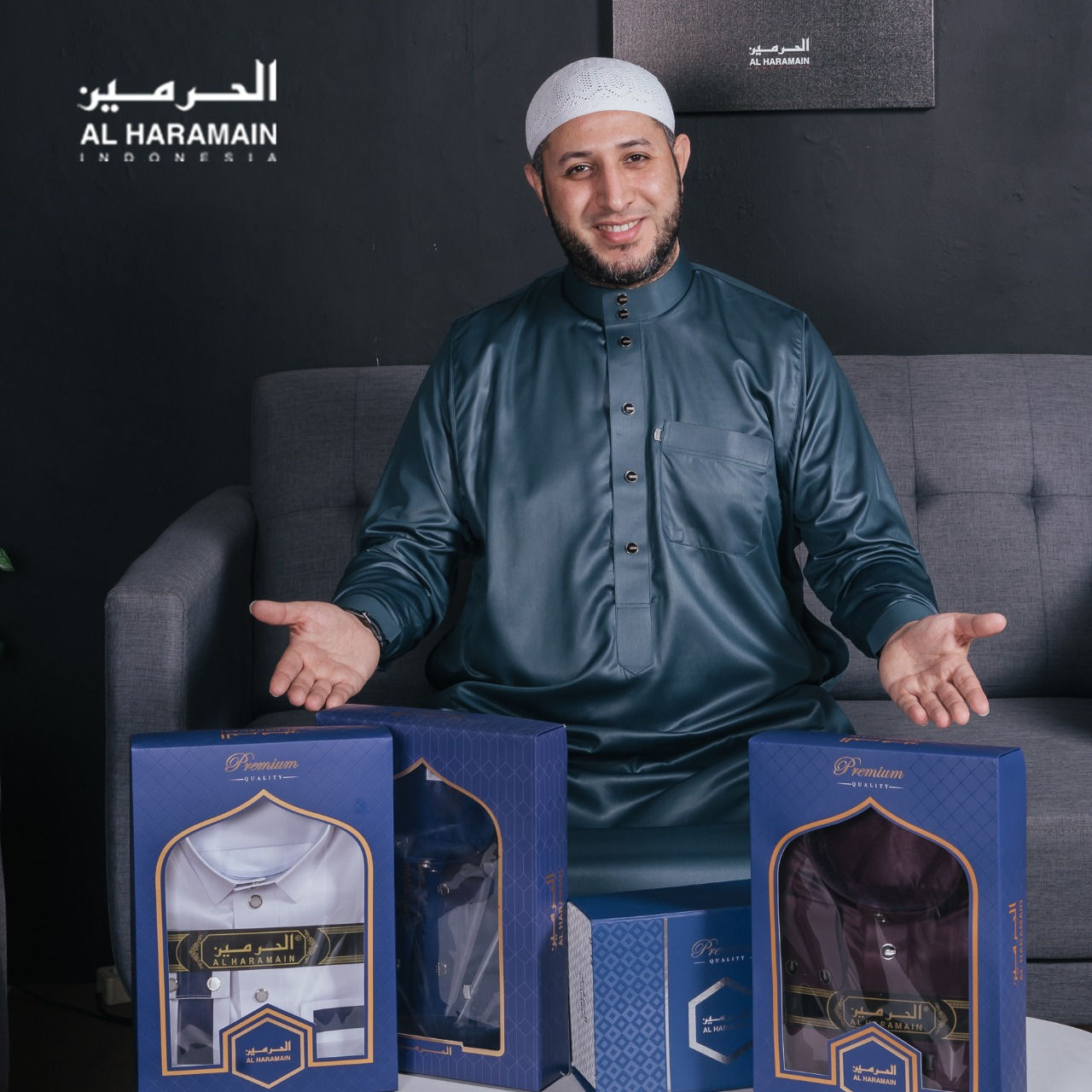 Jubah / Gamis Pria Dewasa Premium Manset (07)