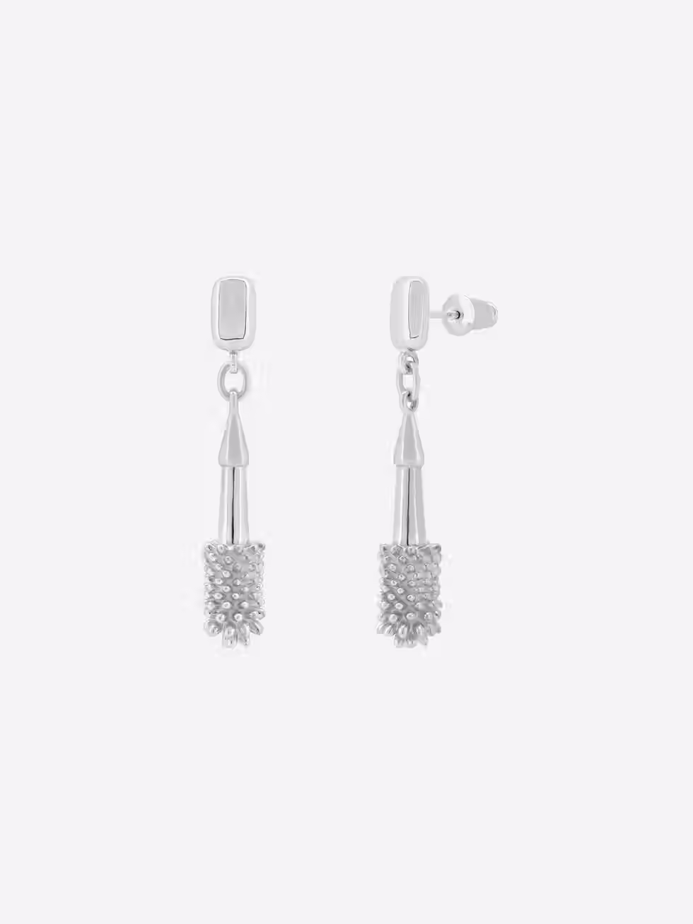 Rimeh Garden Nectar Silver Earring front view