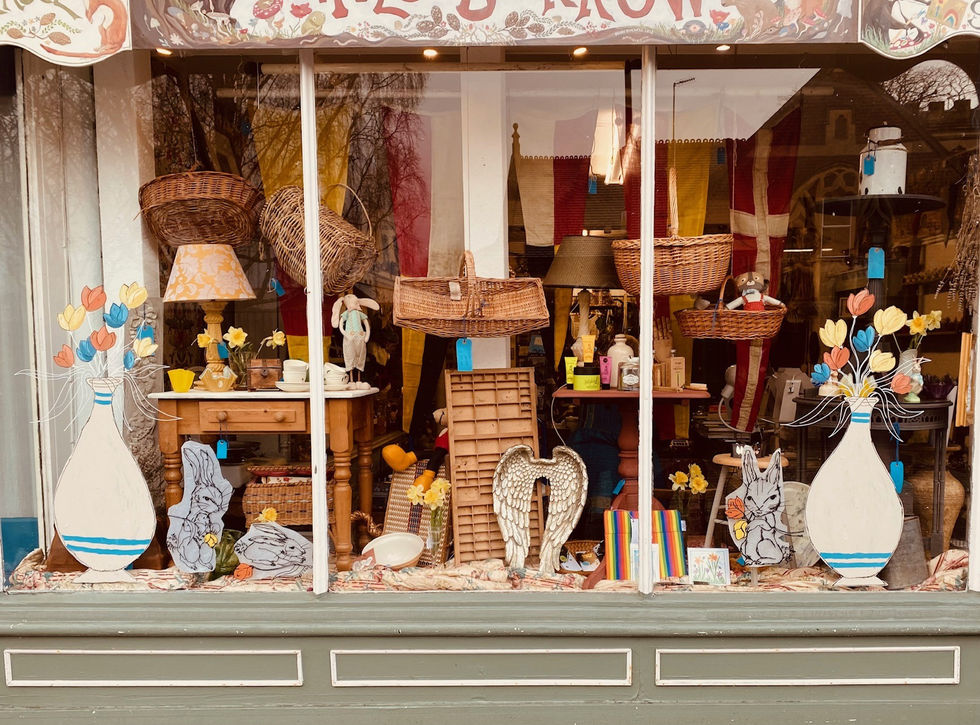 Easter Window Art - The Burrow 24