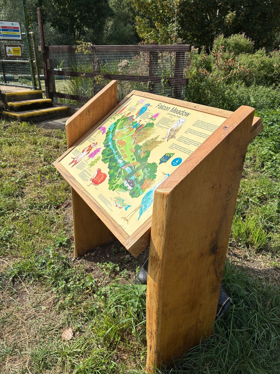 Wildlife Information Boards - Falcon Meadow 25 (Waveney River Trust)