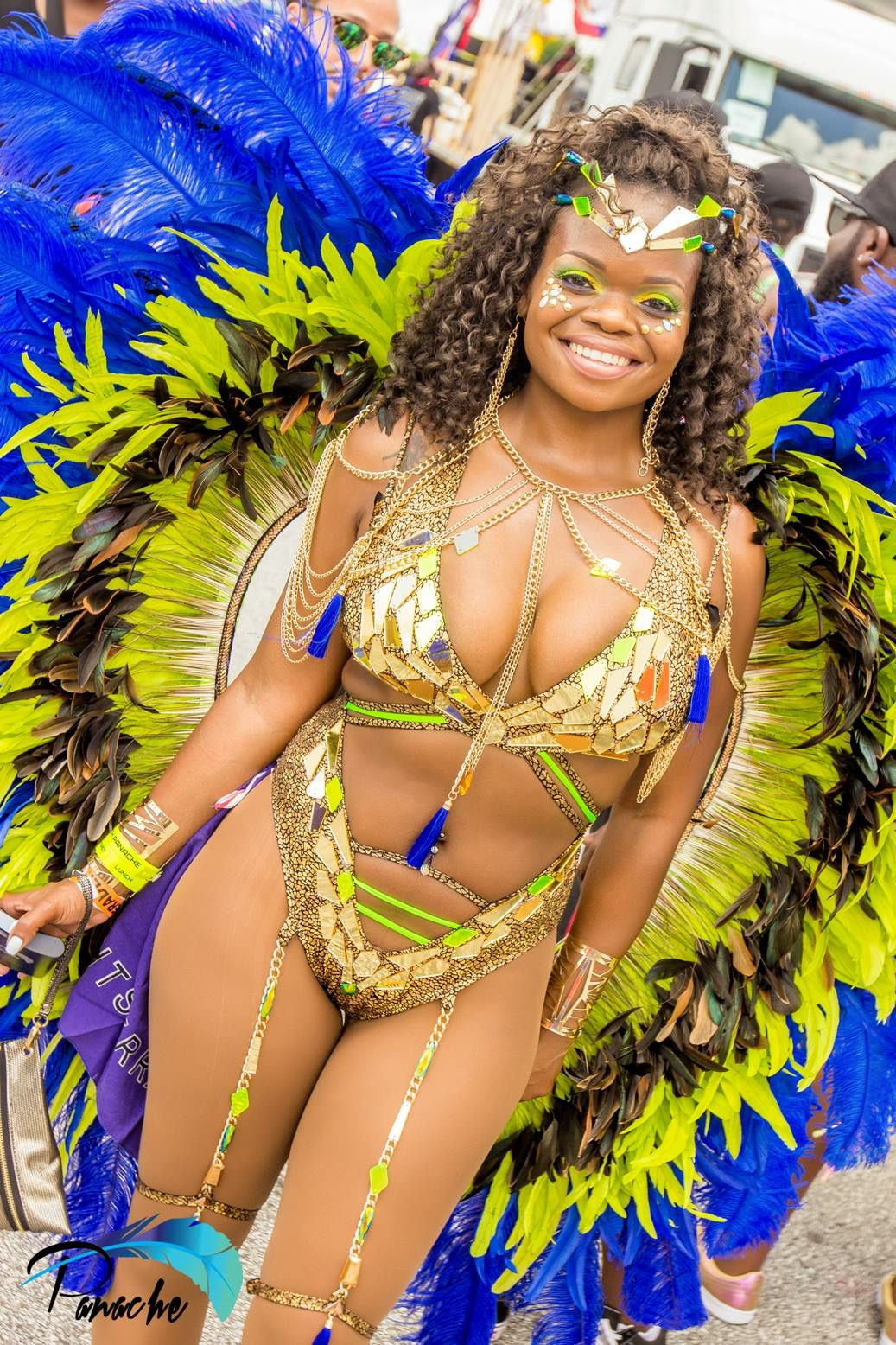 Sheer Carnival Stockings - SUNTAN