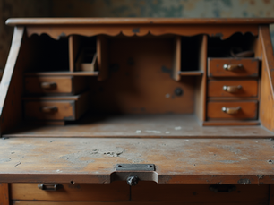 Transforming an Old Secretary Desk: A Stunning Refinishing Journey with Before and After Pics