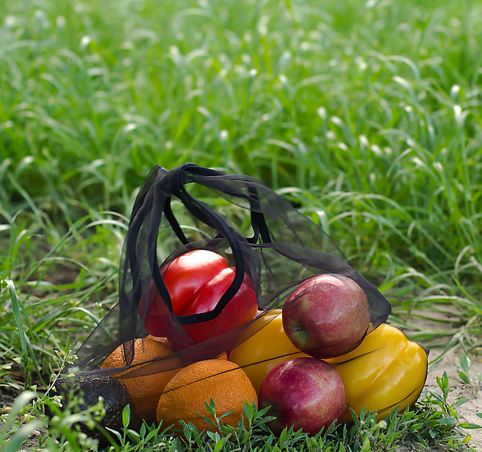 Прев'ю: Сумочка для супермаркету "Дякую, пакет не потрібен" чорна