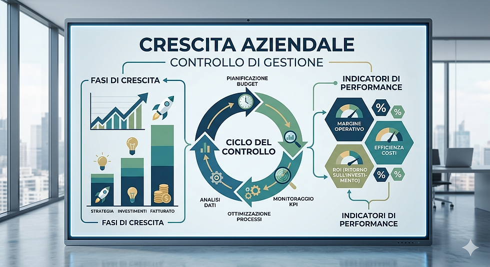 Controllo di Gestione e Crescita Controllata: Come Guidare l'Azienda al Successo