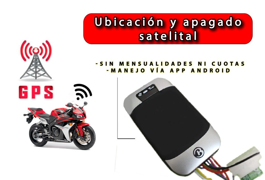 GPS Satelital Para Motos
