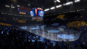 What is up with this Islanders Scoreboard (NHL 21)