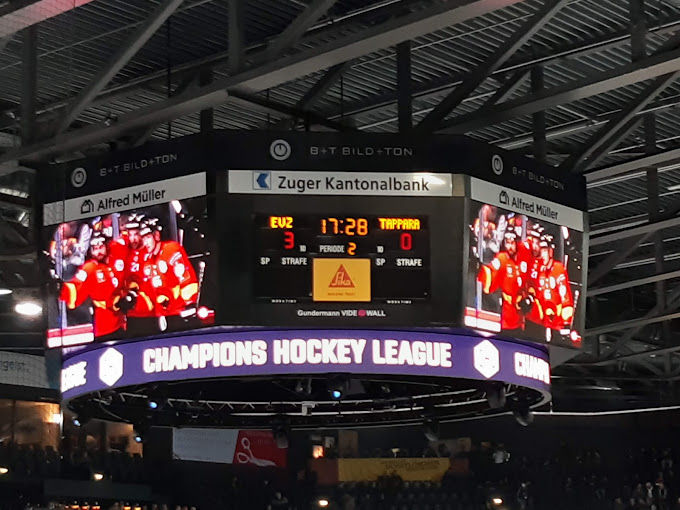 Bossard Arena Previous Scoreboard