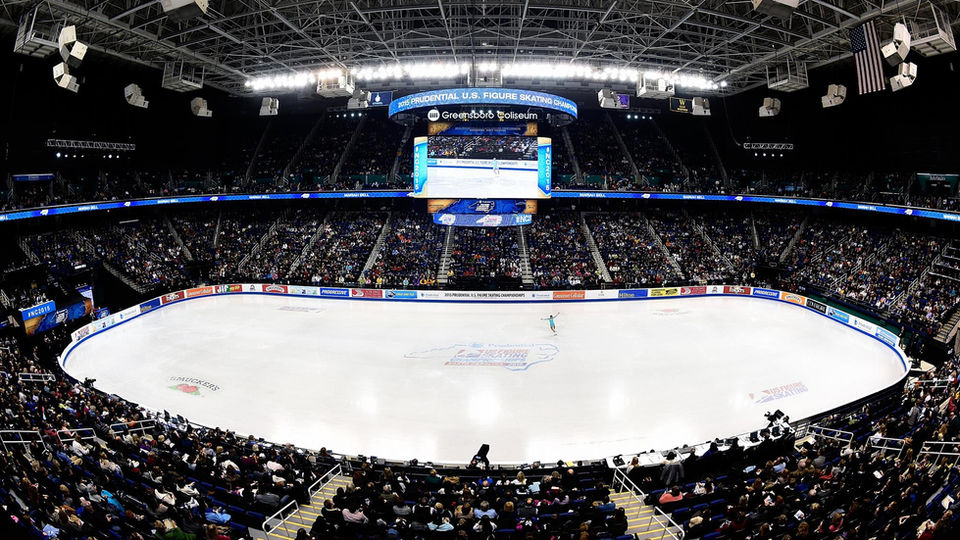 Greensboro Coliseum Interior