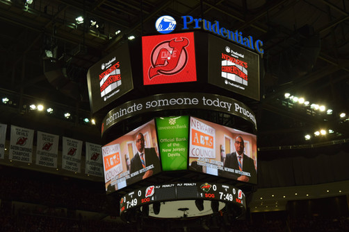 Prudential Center Original Scoreboard