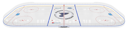 St. Louis Blues 2025 Practice Rink