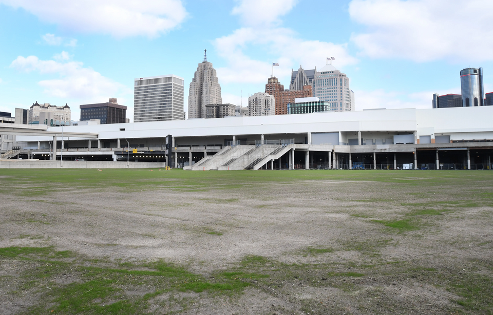 Joe Louis Arena Site Today