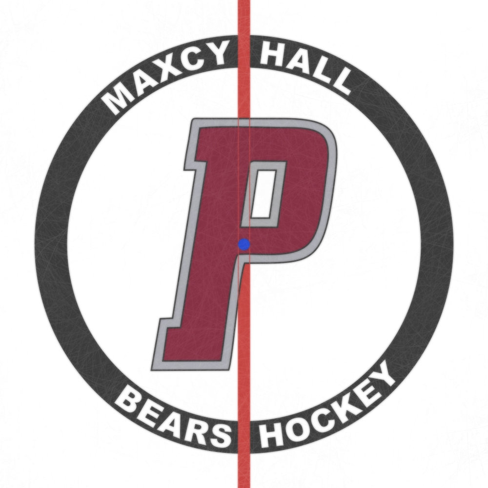SUNY Potsdam Bears 2023 Center Ice and Rink Layout