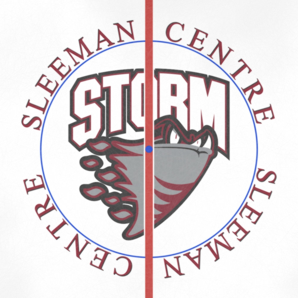 Guelph Storm 2015 Center Ice and Rink Layout