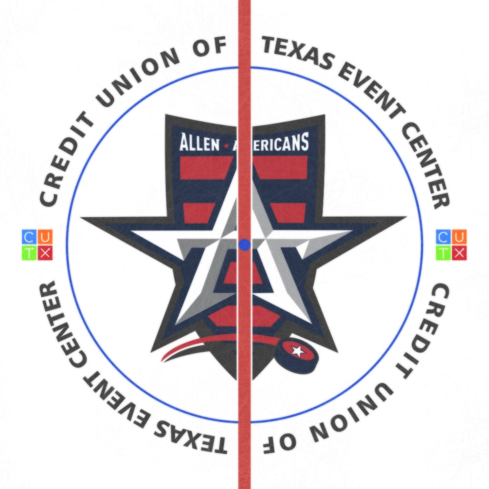 Allen Americans 2023 Center Ice and Rink Layout | TheFaceoff.net
