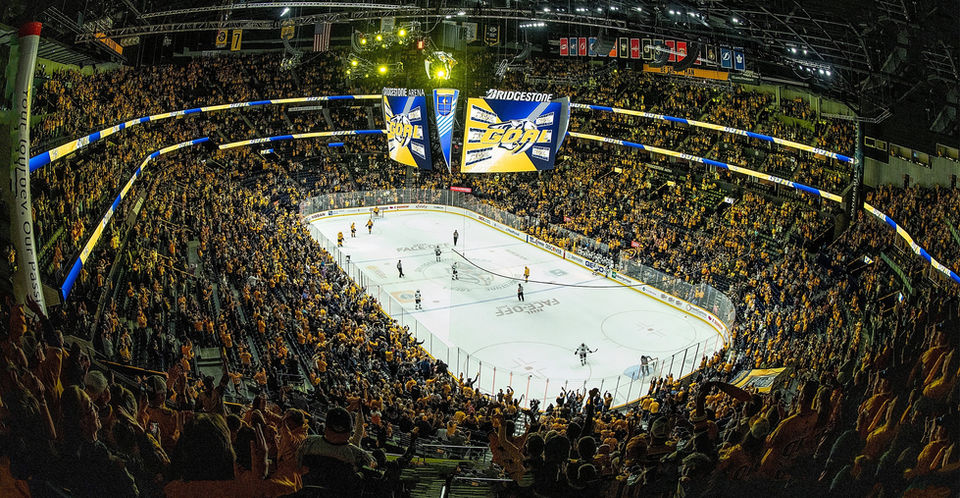 Bridgestone Arena Interior