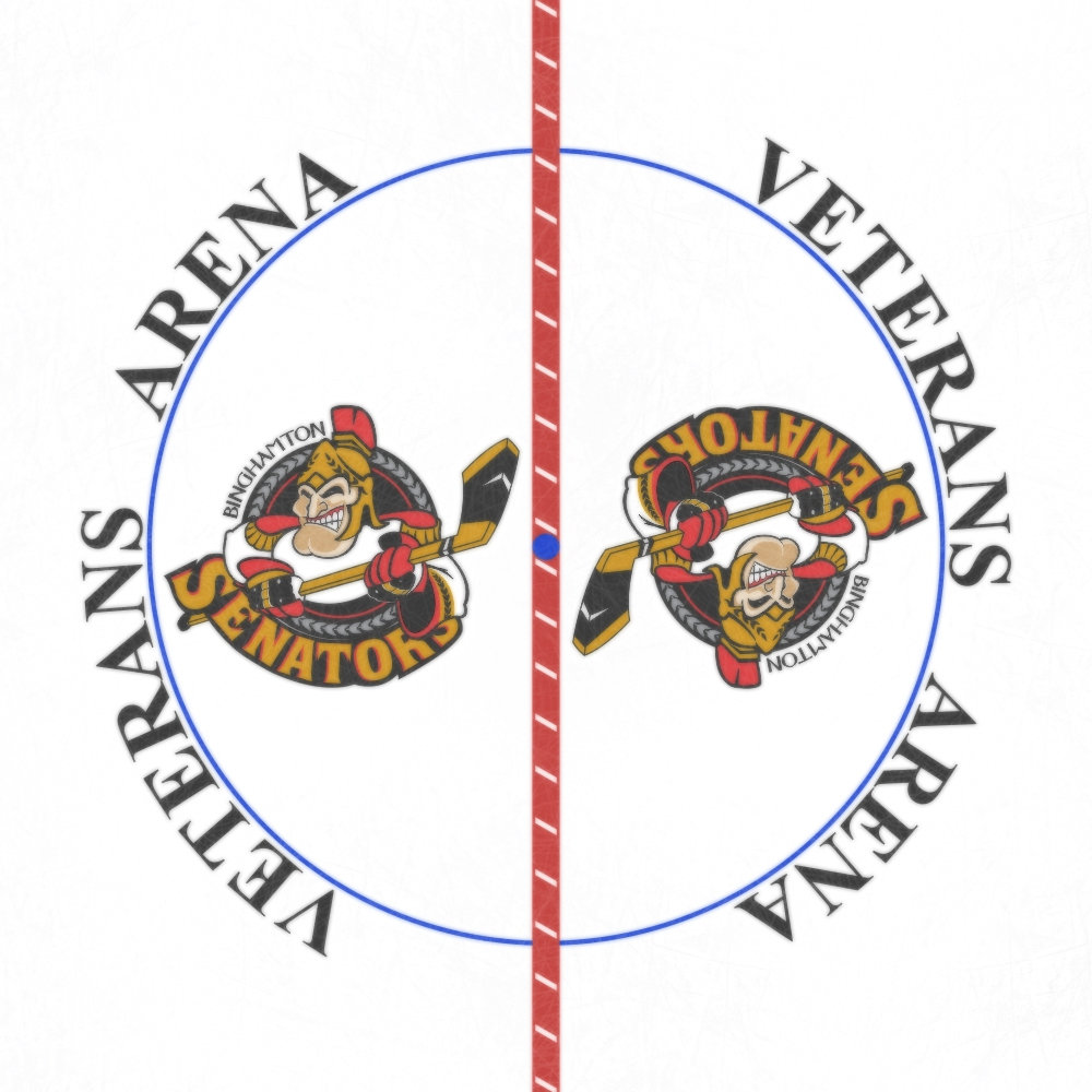 Binghamton Senators 2007 Center Ice and Rink Layout | TheFaceoff.net