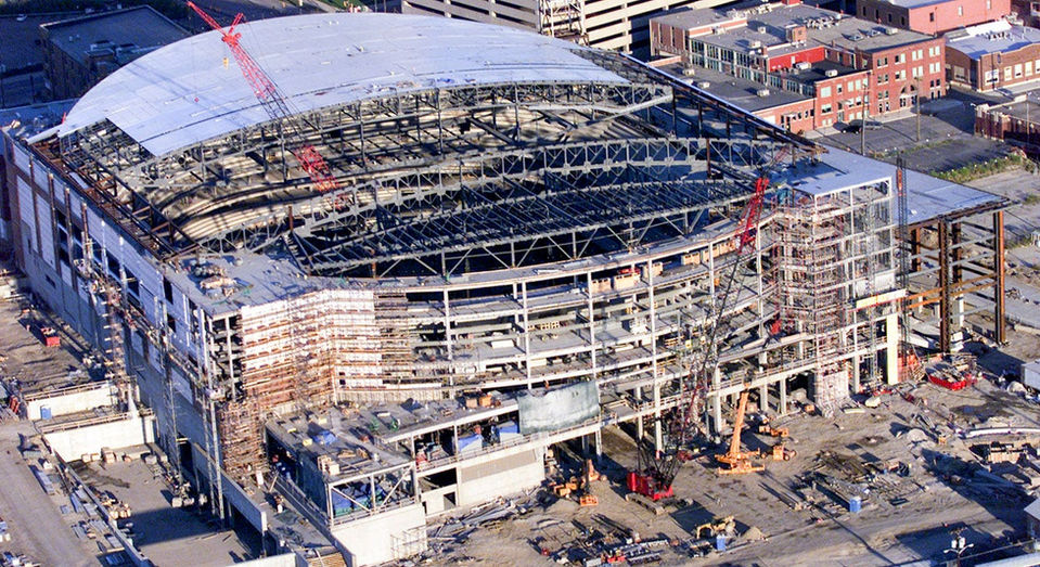 Nationwide Arena Construction
