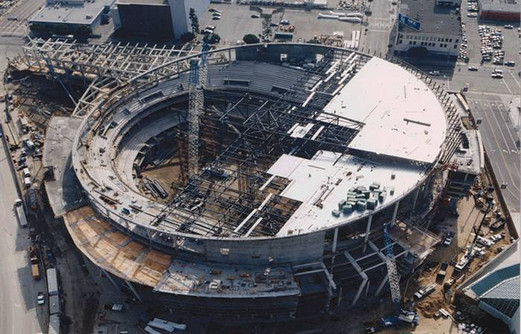 Staples Center Construction