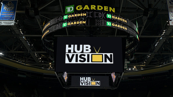 TD Garden Scoreboard