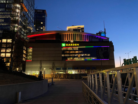 TD Garden Exterior