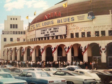 St Louis Arena Exterior