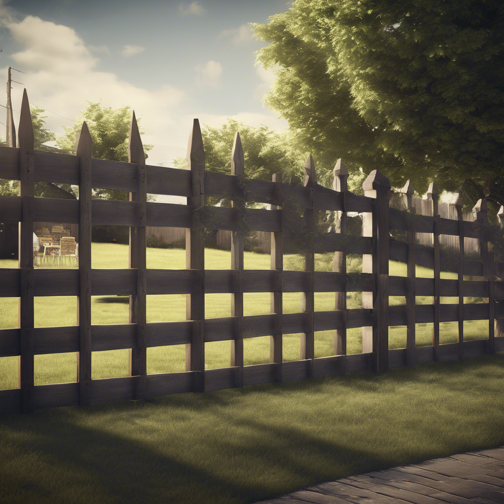 Modern Minimalism Fence