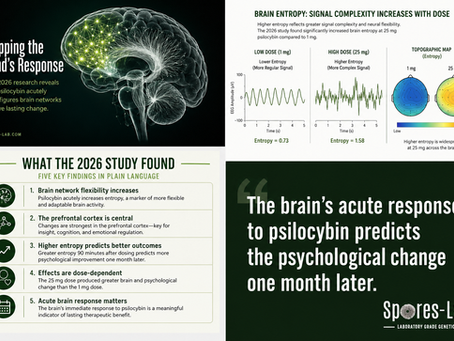 What Psilocybin Actually Does to the Human Brain: New Research Reveals Measurable Changes After a Single Dose