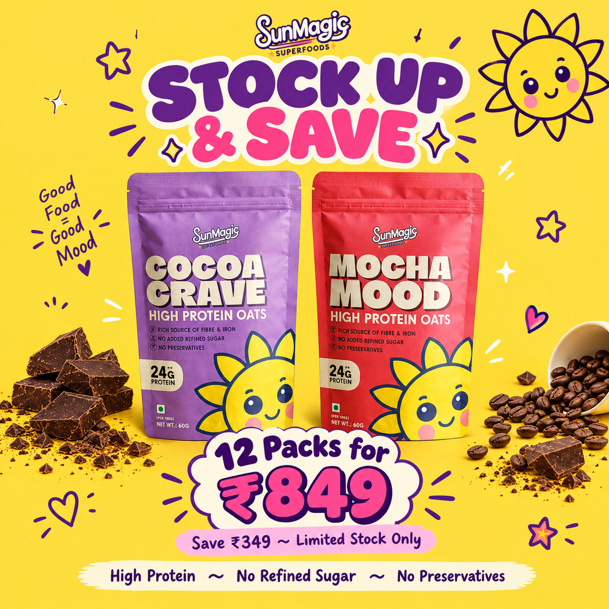 SunMagic Superfoods Stock Up & Save!
