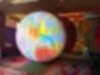 THE JOURNEY OF THE GLOBE tijdens oerol op West Terschelling