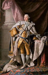 George III par Allan Ramsay Tenue de couronnement.jpg