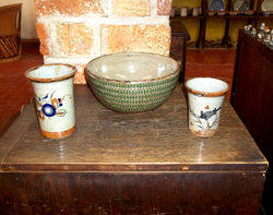 Vaso Grande - Ensaladera Lagrimas - Vaso Chico