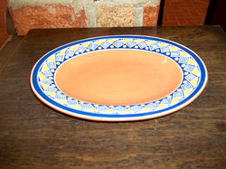 Charola Ovalada Grande Grecas