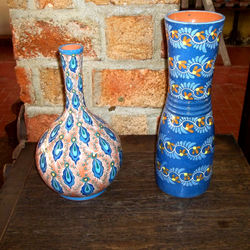 Florero Cuello Largo y Florero Largo