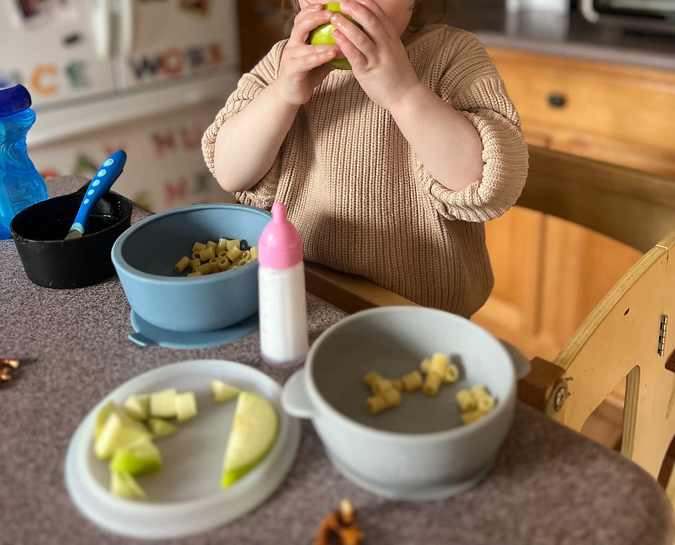 child eating