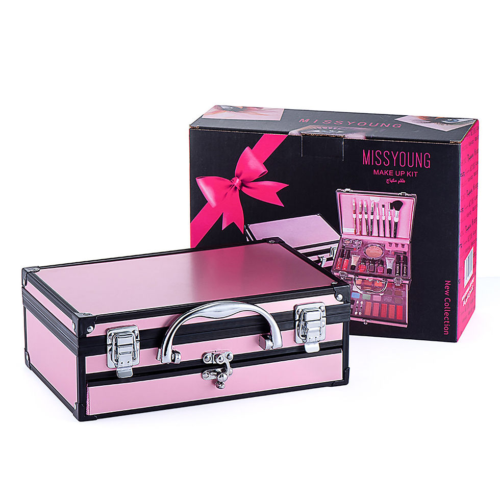 Miniatura: Makeup Starter Kit Professional Kit Maquiagem Completo Estojo Transparente Prese