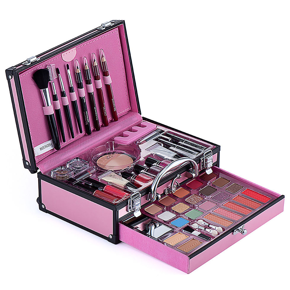 Miniatura: Makeup Starter Kit Professional Kit Maquiagem Completo Estojo Transparente Prese