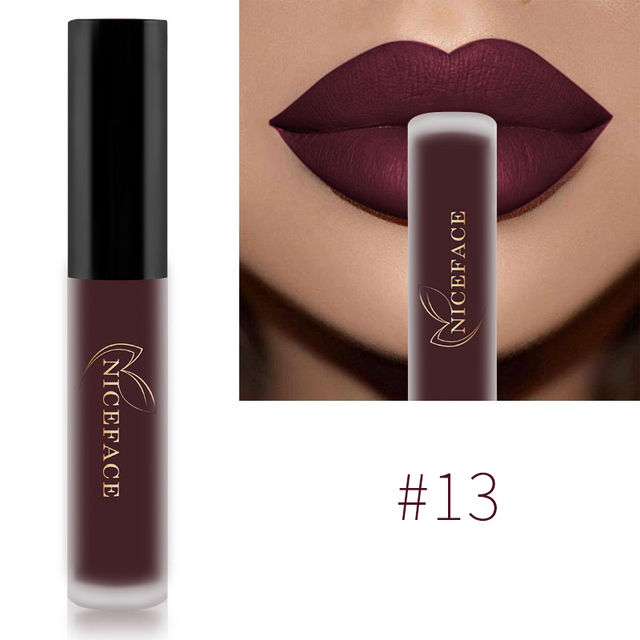 Miniatura: Best Lip Gloss 25 Cores Matte Batom Líquido Waterproof Longa Duração Alta Pig