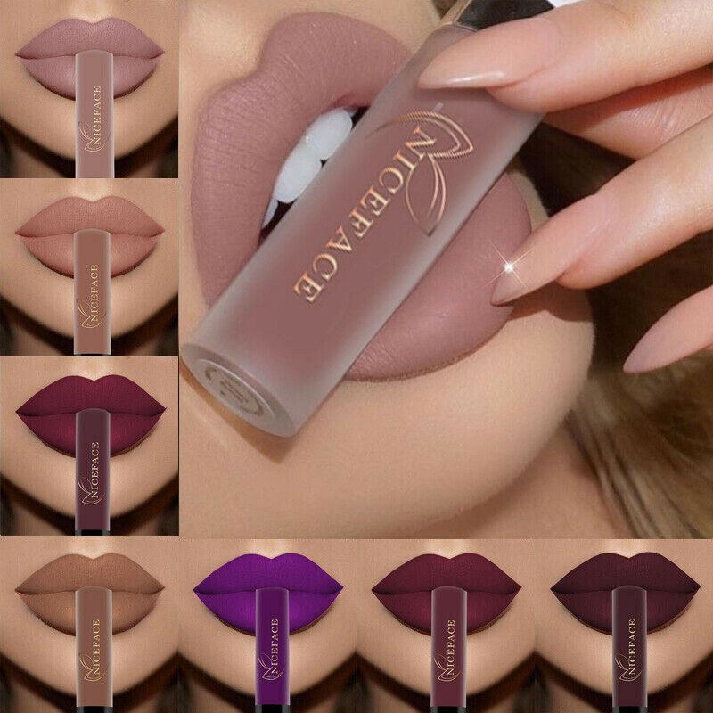 Miniatura: Best Lip Gloss 25 Cores Matte Batom Líquido Waterproof Longa Duração Alta Pig