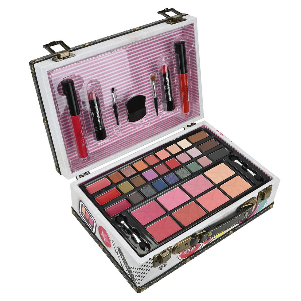 Miniatura: Makeup Starter Kit Professional Kit Maquiagem Completo Estojo Transparente Prese