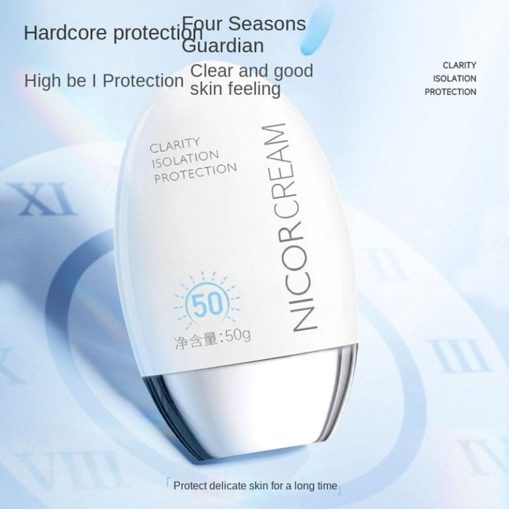 Protetor Solar SPF50+ 50ml Waterproof Facial e Corporal Proteção UV