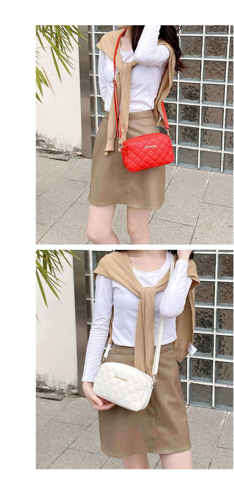 Miniatura: Bolsa Transversal Feminina 2024 Tassel Moda Luxo
