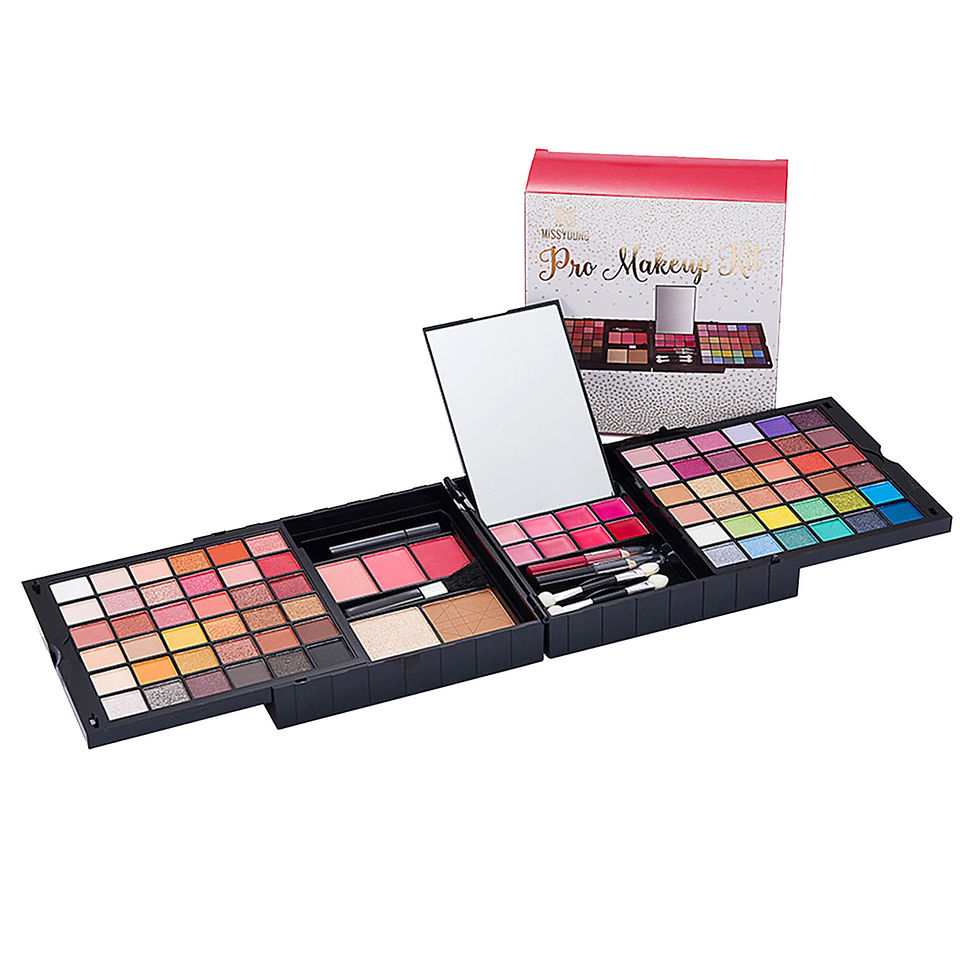 Miniatura: Makeup Starter Kit Professional Kit Maquiagem Completo Estojo Transparente Prese