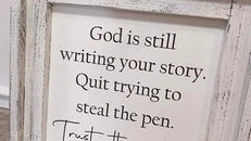 FROM THE PALANCA CHAIR "God Is Still Writing Your Story"