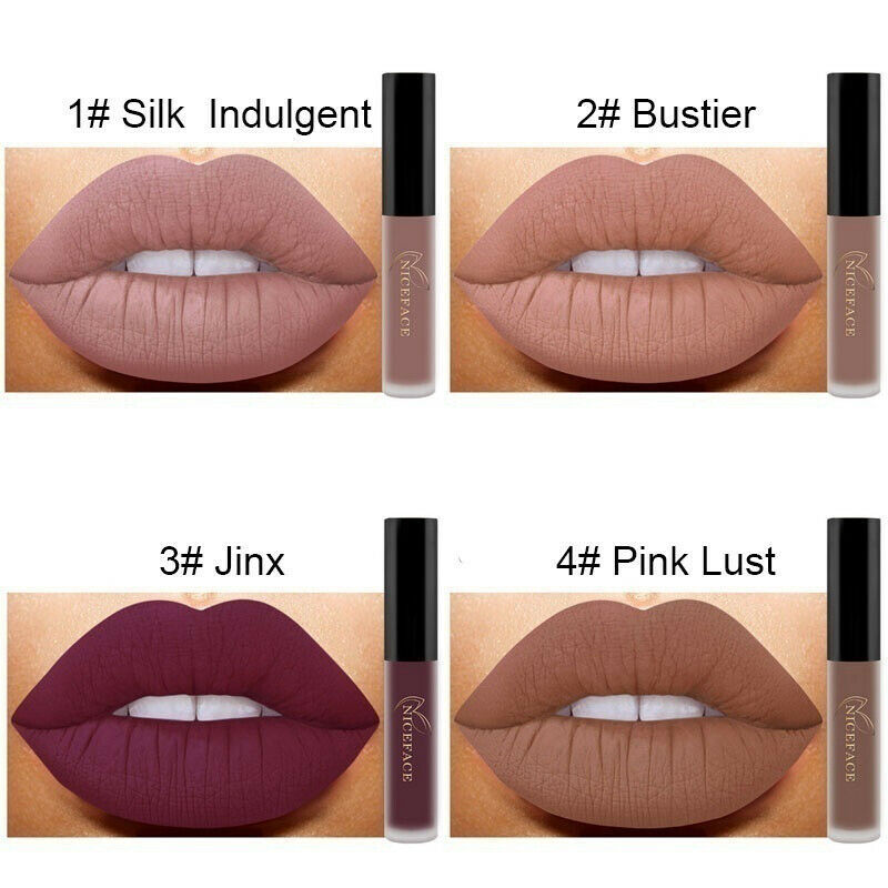Miniatura: Best Lip Gloss 25 Cores Matte Batom Líquido Waterproof Longa Duração Alta Pig